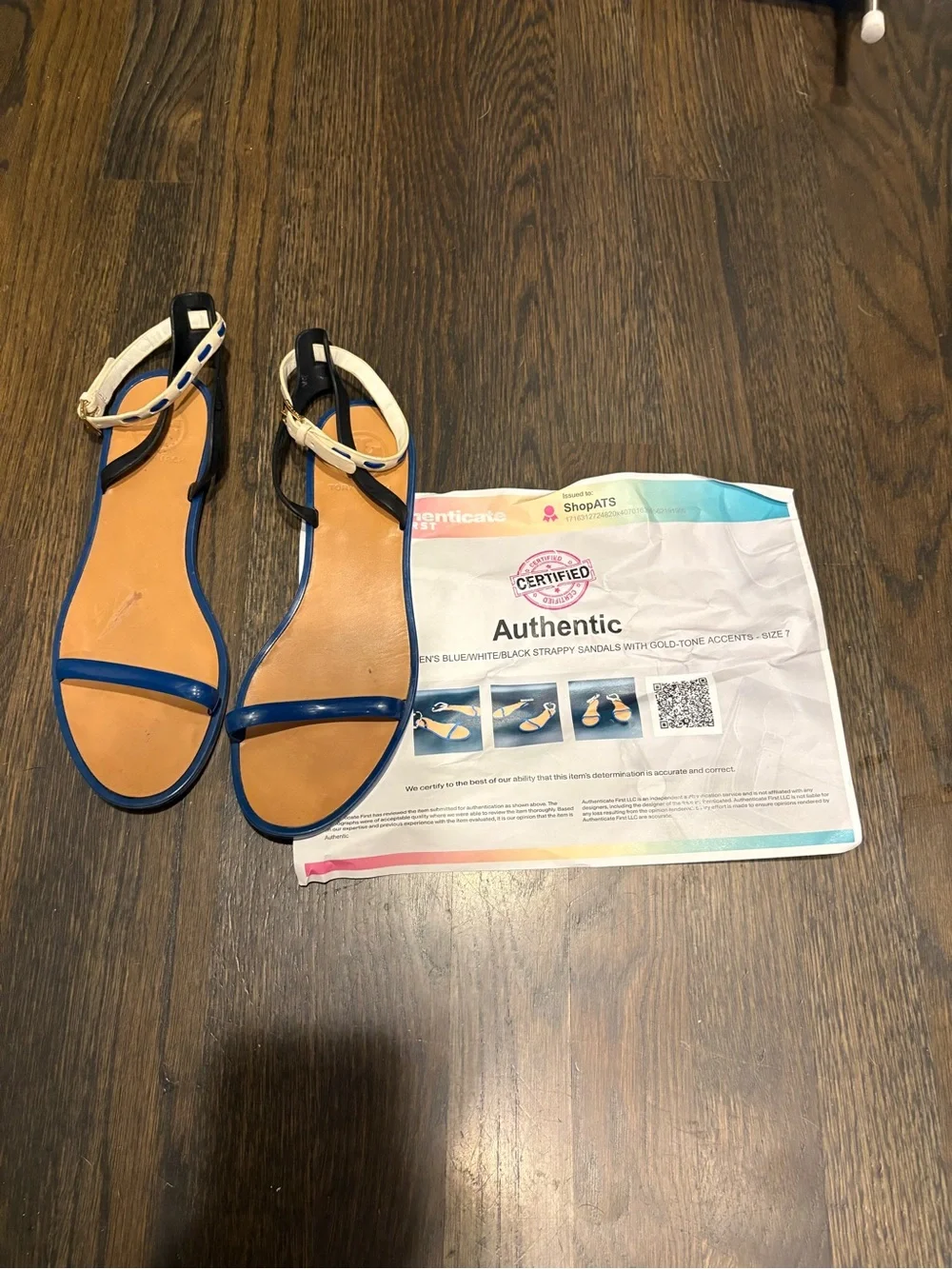 Tory Burch elegant blue